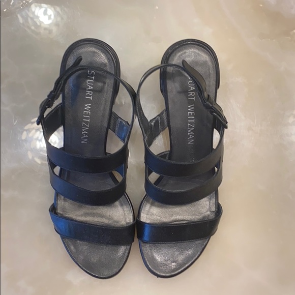 Stuart Weitzman Shoes - Stuart Weitzman black sandals